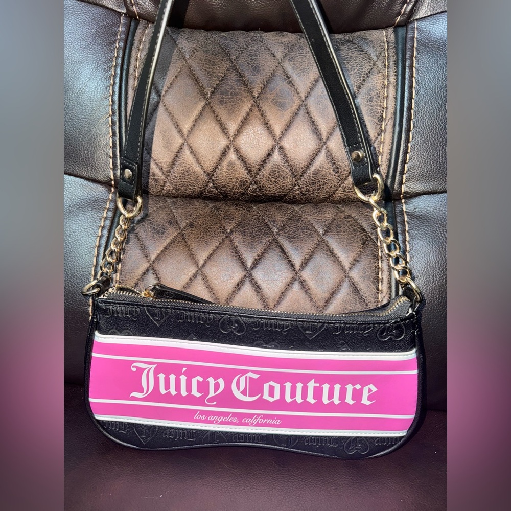Juicy Couture Liquorice Fashionista Shoulder Bag NWOT